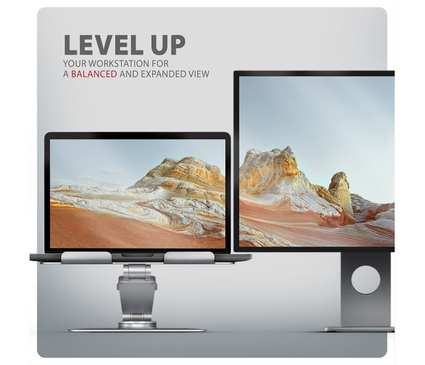 Axagon STND-LR, Podstawka obrotowa do i tabletów laptopów - 1353486 - zdjęcie 5